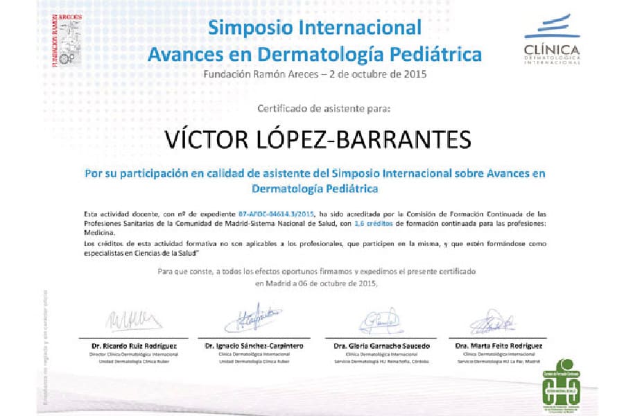 Simposio Internacional Avances en Dermatología Pediátrica